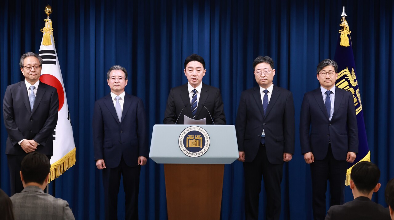 ▲대통령실이 6일오전 대통령실 조직개편안 및 1차 인선 결과를 발표했다 ⓒ 연합뉴스