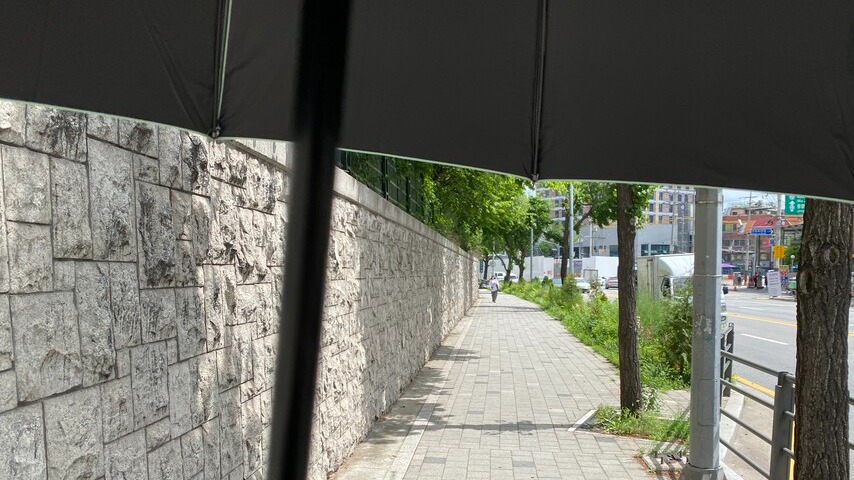 ▲ 기자가 한 달 동안 양산을 사용한 결과, 주변에 추천할 만큼 매우 만족스러웠다. ⓒ 최대성 기자