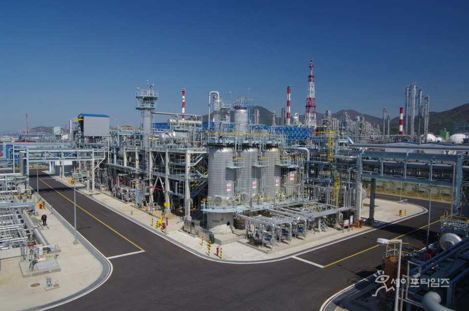 ▲ DL케미칼 여수산업단지 공장 전경 ⓒ DL케미칼