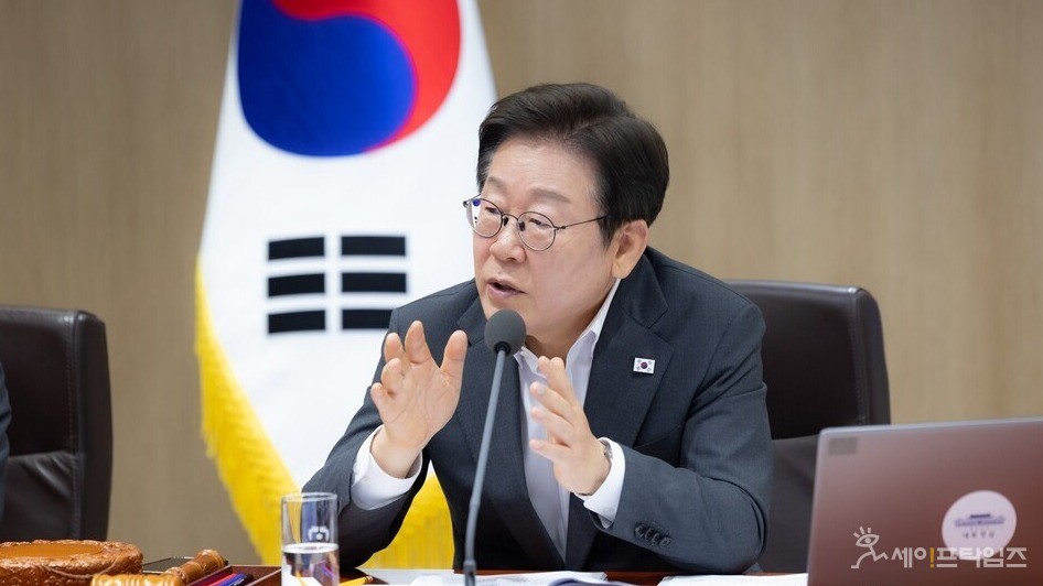 ▲ 이재명 대통령이 용산 대통령실에서 국무회의를 주재하고 있다. ⓒ 이재명 대통령 페이스북