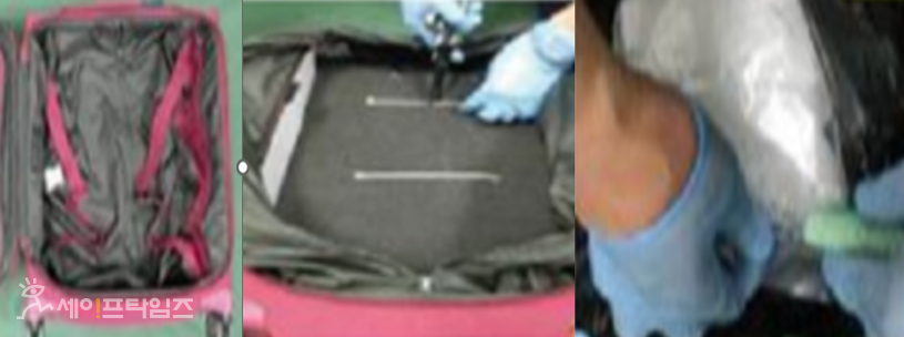 ▲ 공짜 해외여행의 유혹에 마약류를 대리 운반하는 사례가 빈번하게 발생하고 있다. ⓒ 식약처