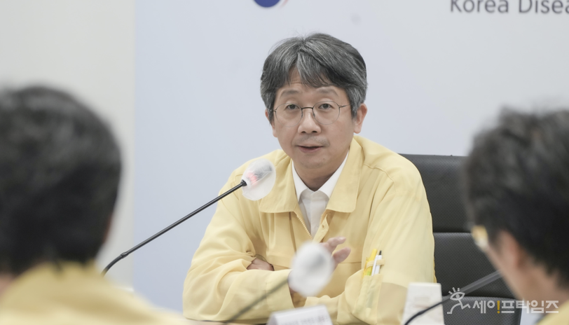 ▲ 임승관 질병관리청 청장이 2025 감염병 재난대응 안전한국훈련에서 발언하고 있다. ⓒ 질병청